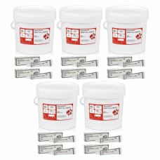 Zhermack Zetalabor Lab Putty - 25kg BULK PACK (5 x 5kg C400811) INCLUDES 10 x Indurant LAB 60ml Activator  - Bulk Buy Price